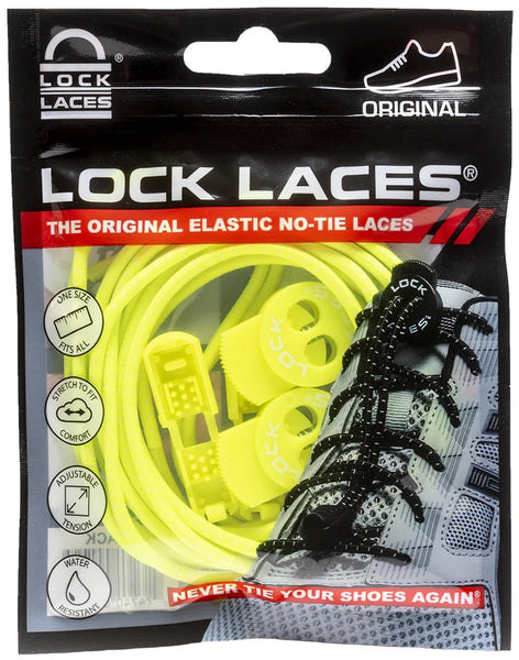 LockLaces Neon Gelb